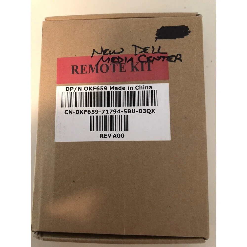 Retro Computer Dell Windows Media Remote Control Kit DP/N OKF659 New Open Box